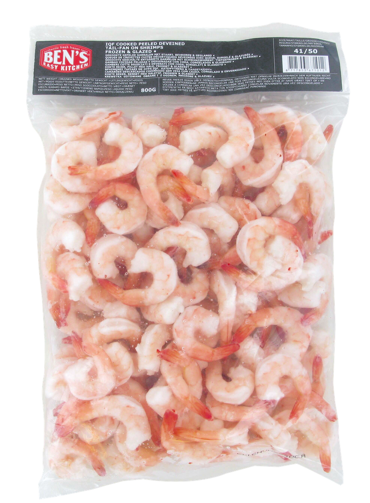 [SUR-003] Crevettes décortiquées cuites - sac 1 kg
