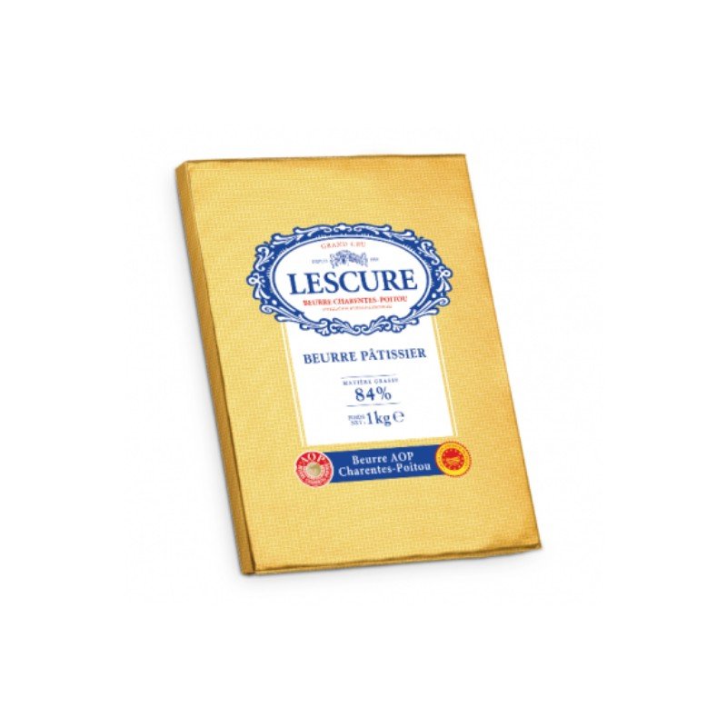 [FRA-002] Beurre doux pâtissier - plaque 1 kg