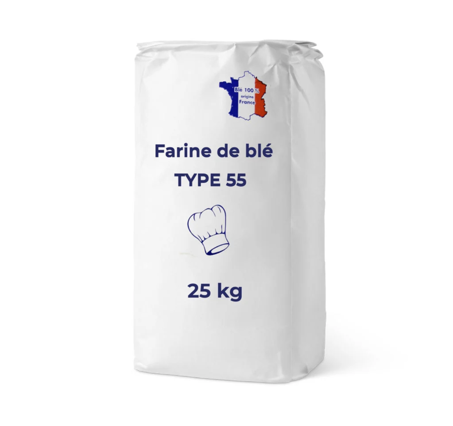 Farine de blé T55 - sac 25 kg
